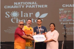 Tiga Hotel Marriott Bersatu, Road To Give Manado Galang Donasi
