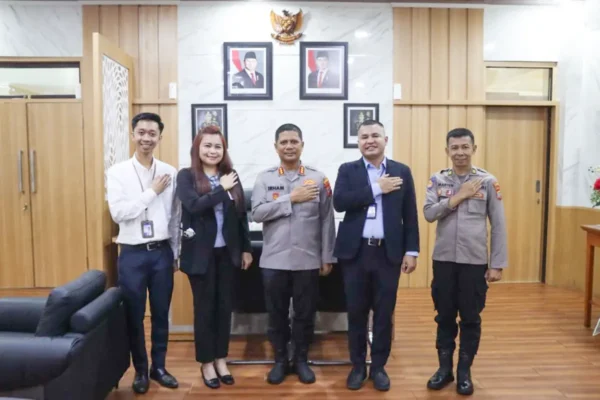 Perkuat Sinergi, David Ronald Sihombing Bawa BRI Manado Kerja Sama dengan Polresta