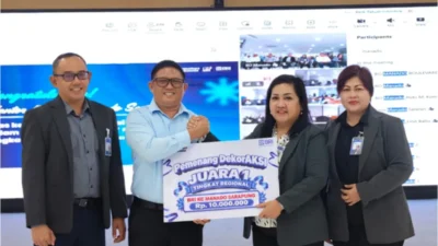 BRI Manado Sarapung Juara 1 BRILiaN DekorAksi 2026