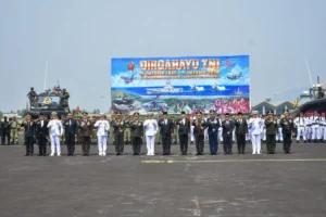 HUT ke-81 TNI di Manado, Tiga Matra Perkuat Soliditas