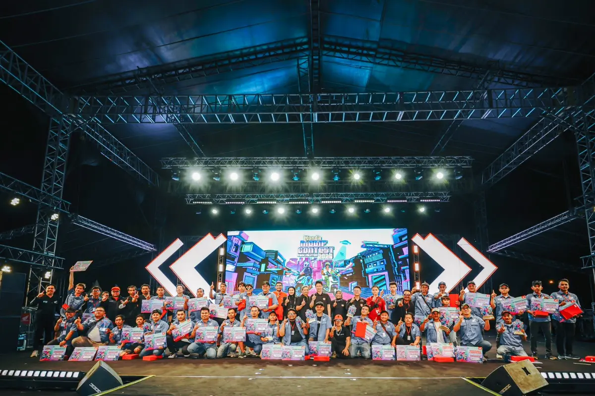 Puluhan Ribu Bikers Padati Final Battle Honda Modif Contest 2026