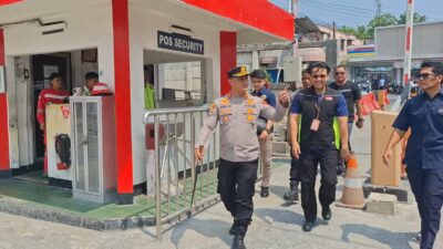 Kapolres Bitung Cek Stok BBM, 10 Juta Liter Pertalite Dijadwalkan Tiba