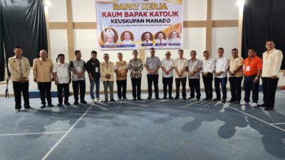 Hengky Honandar Hadiri Raker Kaum Bapak Katolik Keuskupan Manado, Bitung Berpeluang Jadi Tuan Rumah Pertemuan Raya