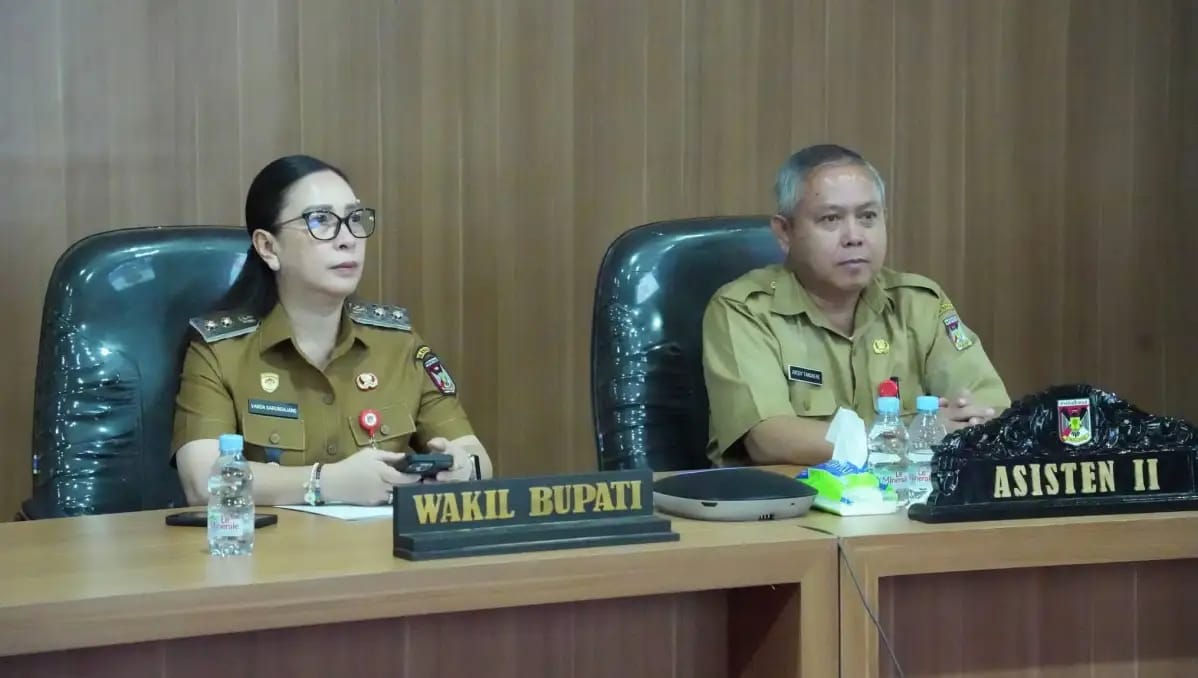 Gelar Rakor, Vanda Sarundajang Bahas Inflasi, Guru PPPK dan Program 3 Juta Rumah
