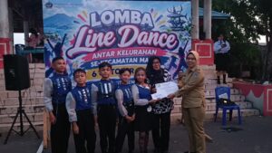 HUT ke-36 Kota Bitung, Kecamatan Maesa Gelar Lomba Line Dance Antar Kelurahan