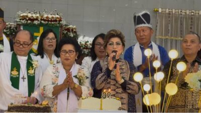 HUT ke-32 GMIM Bukit Kalvari, Jemaat Diingatkan Jadi Pelaku Firman Tuhan