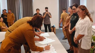 Minahasa Perkuat PAUD Holistik, Enam OPD Teken Kerja Sama Penuhi Kebutuhan Anak