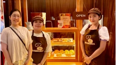 Bagelria Hadir di Mantos 3, Bawa Tren Soft Bagel Kekinian ke Manado