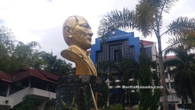 Gedung Rektorat Universitas Sam Ratulangi (Unsrat) Manado