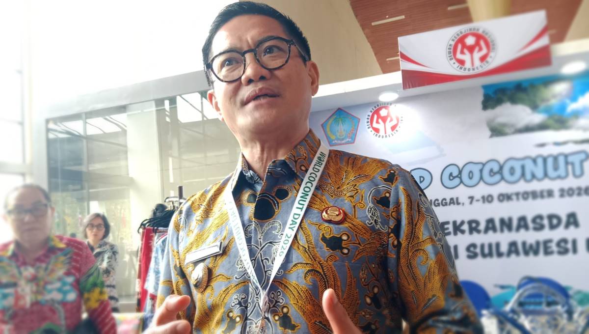 Bupati Minahasa Utara Joune Ganda dalam kegiatan pembangunan dan pelayanan masyarakat Oktober 2026.