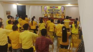 Michaela Elsiana Paruntu Pleno Golkar Sulut, Bahas Pelantikan hingga HUT Partai