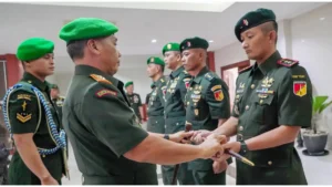 Pangdam XIII/Merdeka Pimpin Sertijab Asrendam dan Danyonif 712