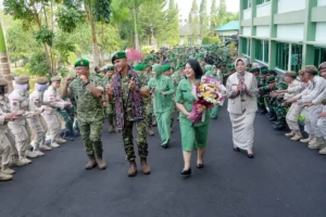Anggit Exton Yustiawan Resmi Jadi Pangdam XIII/Merdeka, Disambut Prajurit Jaya Sakti
