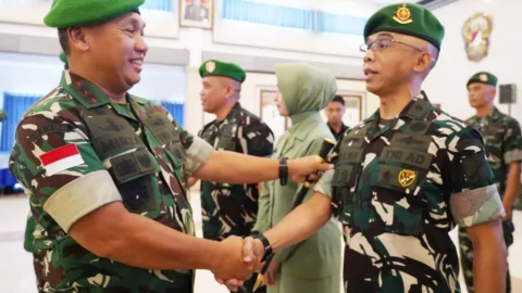 Kenaikan Pangkat 47 Perwira Kodam XIII/Merdeka, Pangdam Tekankan Tanggung Jawab