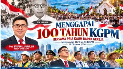 Pria Kaum Bapak KGPM dalam refleksi menuju perayaan 100 tahun KGPM pada 29 Oktober 2033.