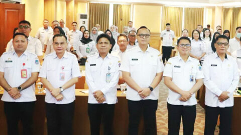 Realisasi Anggaran 2026 Dievaluasi, Pj Sekda Sitaro Hadiri Pertemuan Penting se-Sulut